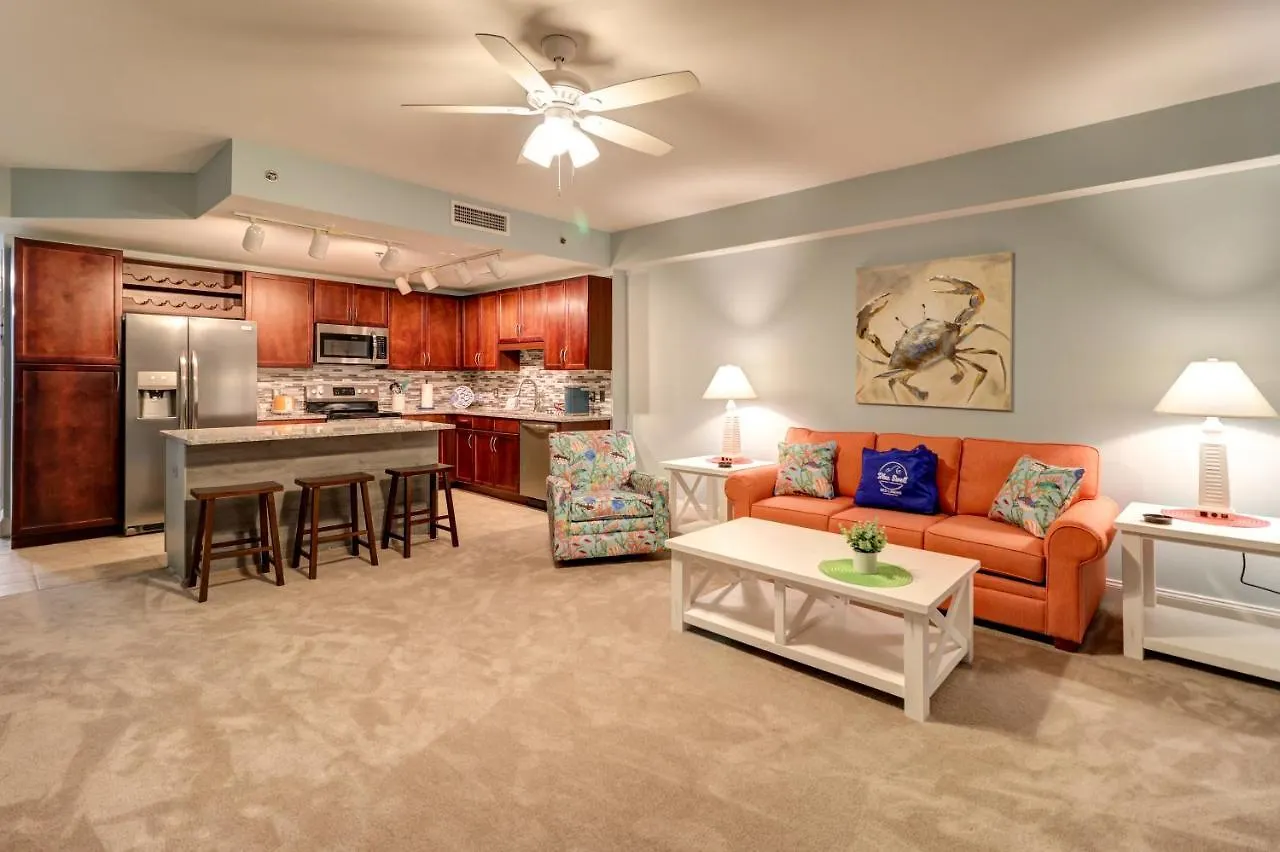 Gorgeous 1-Bed 2-Bath Condo With Gulf View! Pools On-Site! Walk To The Beach! Panama City Beach 0*,  United States