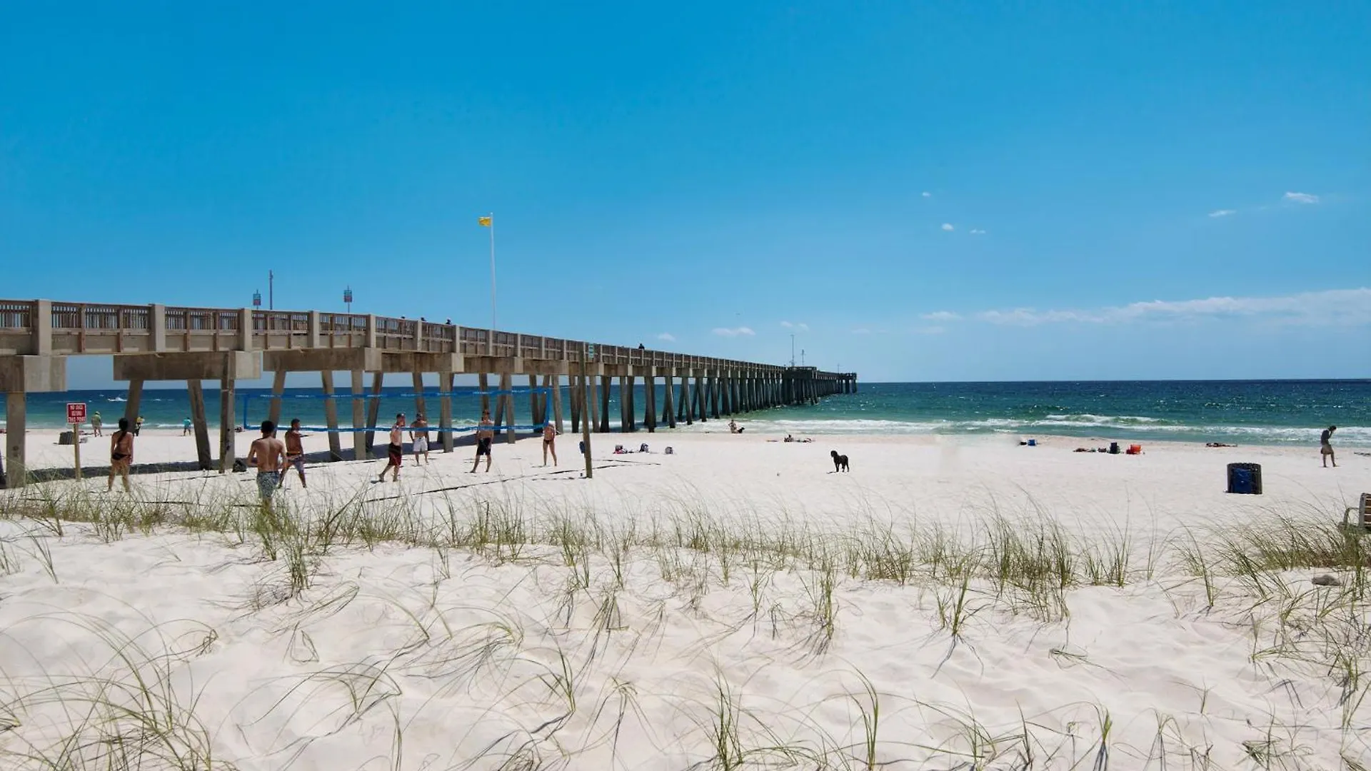Gorgeous 1-Bed 2-Bath Condo With Gulf View! Pools On-Site! Walk To The Beach! Panama City Beach 0*,